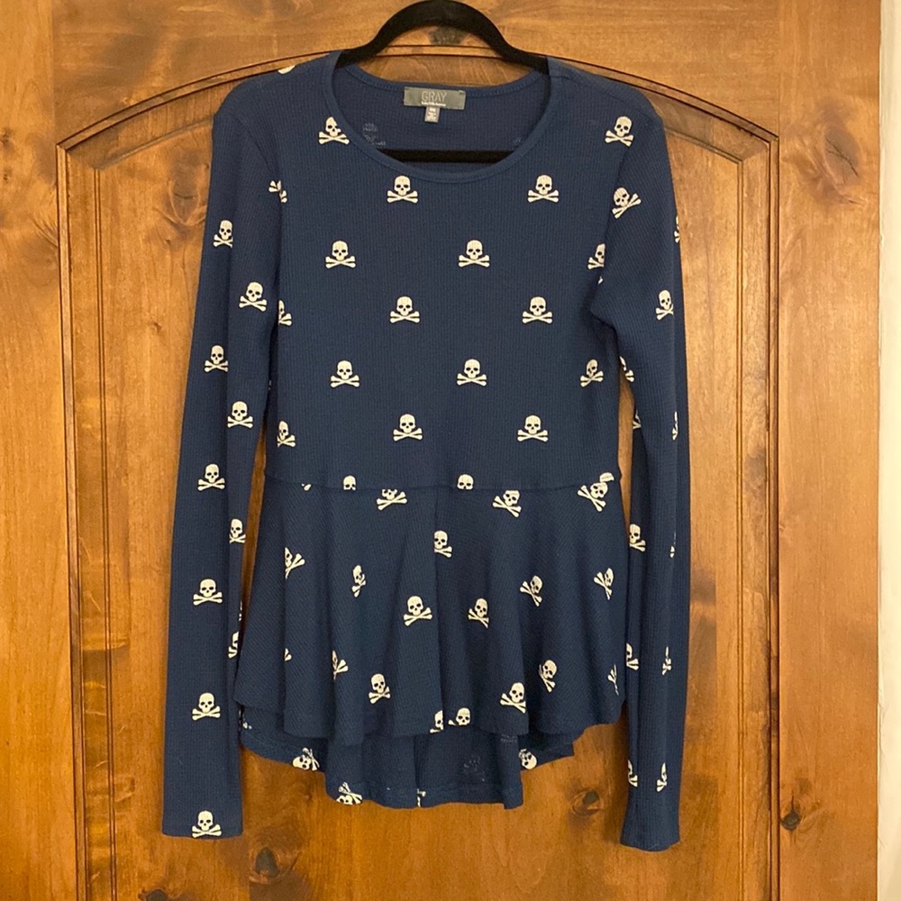 Waffle knit shirt